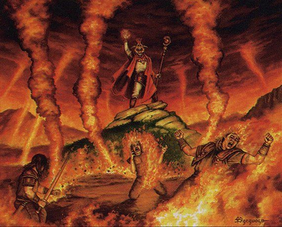Art for the Magic: the Gathering card 'Devastating Dreams' from the set 'Torment' by the artist 'Tony Szczudlo'