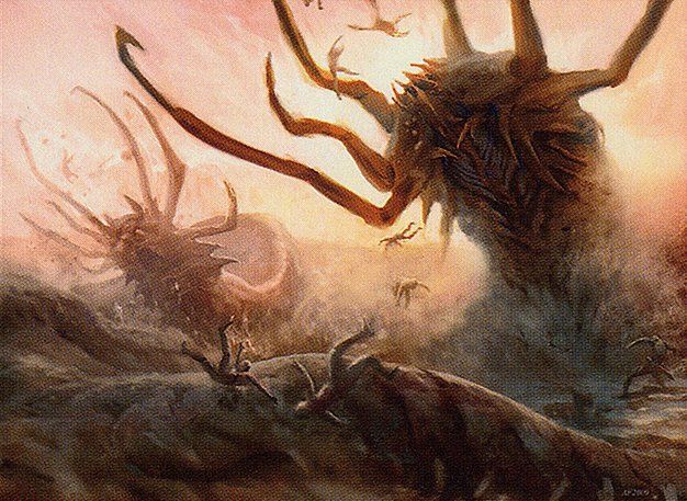 Art for the Magic: the Gathering card 'Hellion Eruption' from the set 'Planechase Anthology' by the artist 'Anthony Francisco'