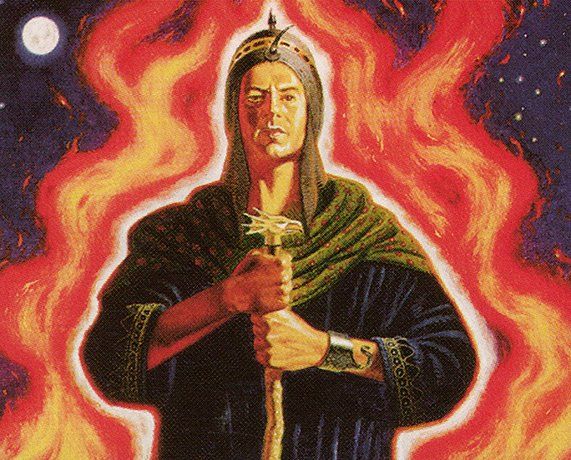 Art for the Magic: the Gathering card 'Suq'Ata Firewalker' from the set 'Mirage' by the artist 'David O'Connor'