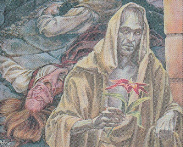 Art for the Magic: the Gathering card 'Stench of Decay' from the set 'Alliances' by the artist 'Heather Hudson'