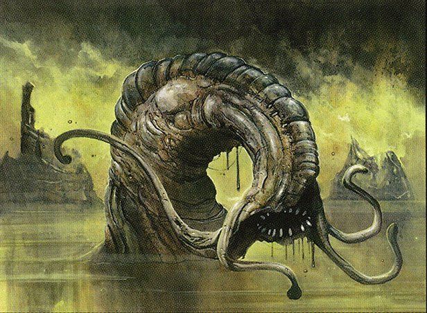 Art for the Magic: the Gathering card 'Blind Creeper' from the set 'Fifth Dawn' by the artist 'Carl Critchlow'