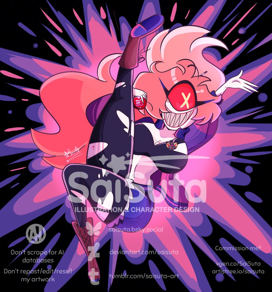 Cherri Bomb de Hazbin Hotel/El hotel de las viejas glorias!