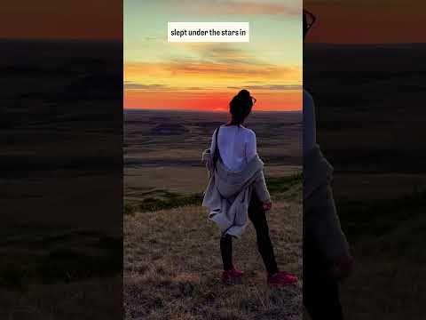 Exploring the fossil-rich badlands & buttes of Grasslands National Park. #nationalpark #saskatchewan