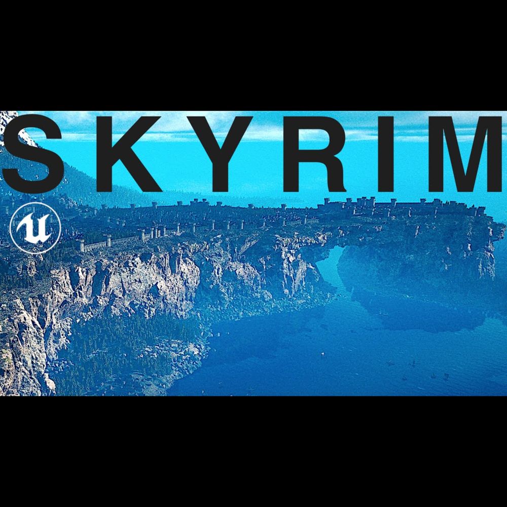 The Real Size of Solitude: Skyrim in UNREAL ENGINE 5!