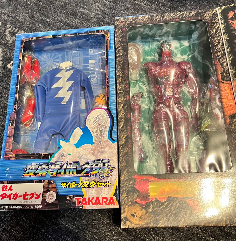 Tetsujin Tiger 7 and Cyborg 99 kit. I think!