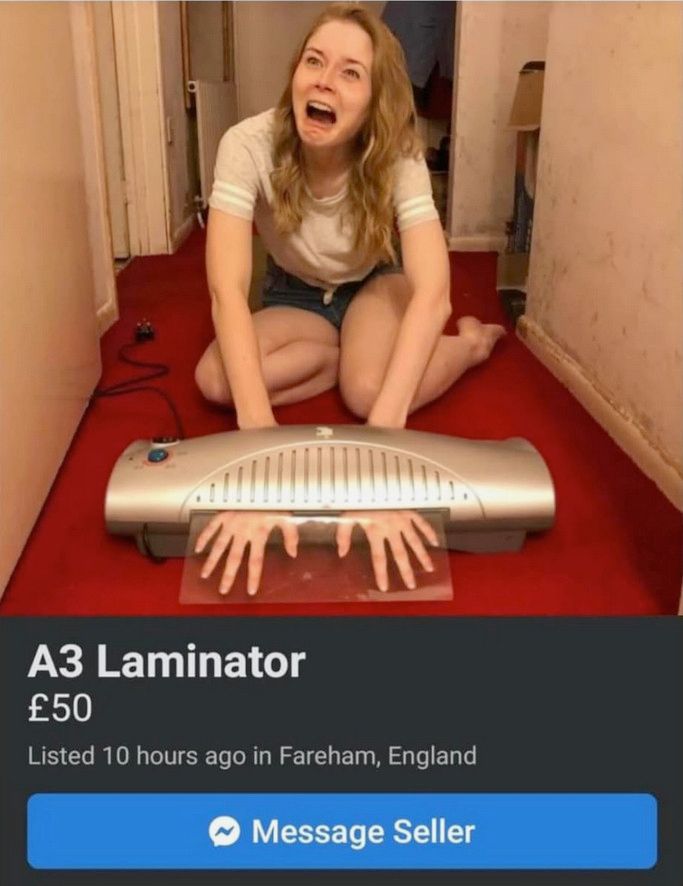 For sale: A3 Laminator. £50. Slightly used.