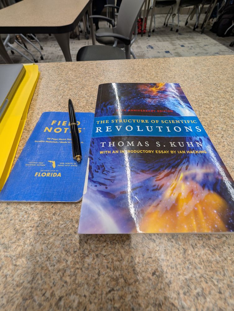 A copy of Kuhn's "The Structure of Scientific Revolutions"