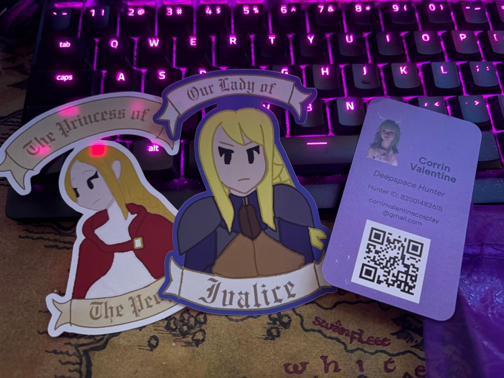 FINAL FANTASY TACTICS STICKERS BY THE SUPER TALENED CORRIN VALENTINE
