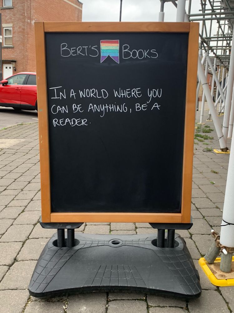 In a world where you can be anything, be a reader. 