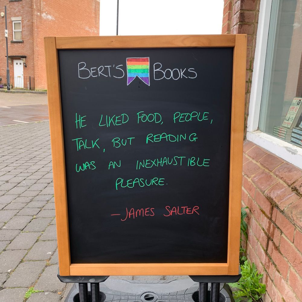 He liked food, people, talk, but reading was an inexhaustible pleasure. - James Salter