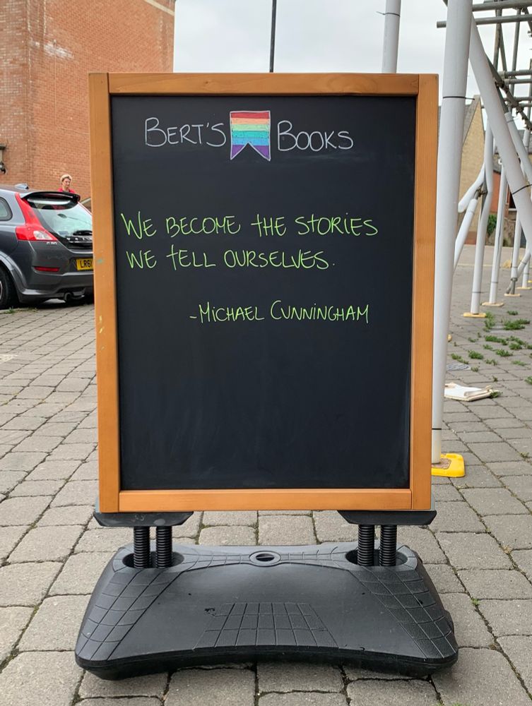We become the stories we tell ourselves. - Michael Cunningham 