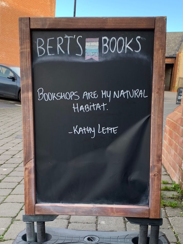 Bookshops are my natural habitat. - Kathy Lette