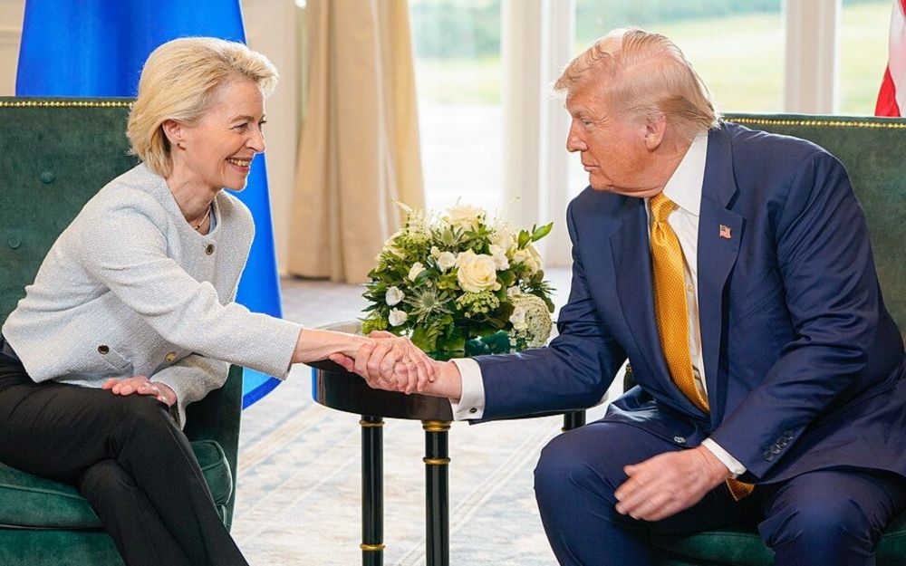 Ursula von der Leyen gave Trump $1.35 trillion in trade and energy concessions to avoid a tariff war. Now he wants more, and threatens 35% tariffs if we don’t pay up.