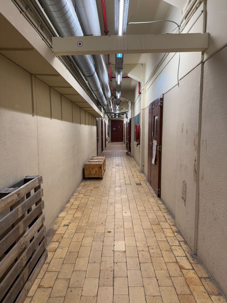 Another long corridor with lots of doors 