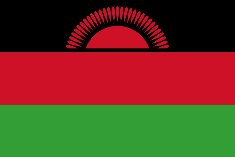 The Malawian flag