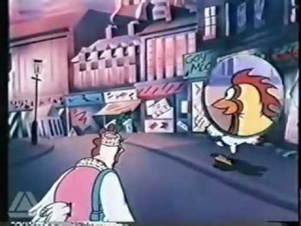 TV ADVERT 1980'S PAXO STUFFING THE ROOSTER BOOSTER