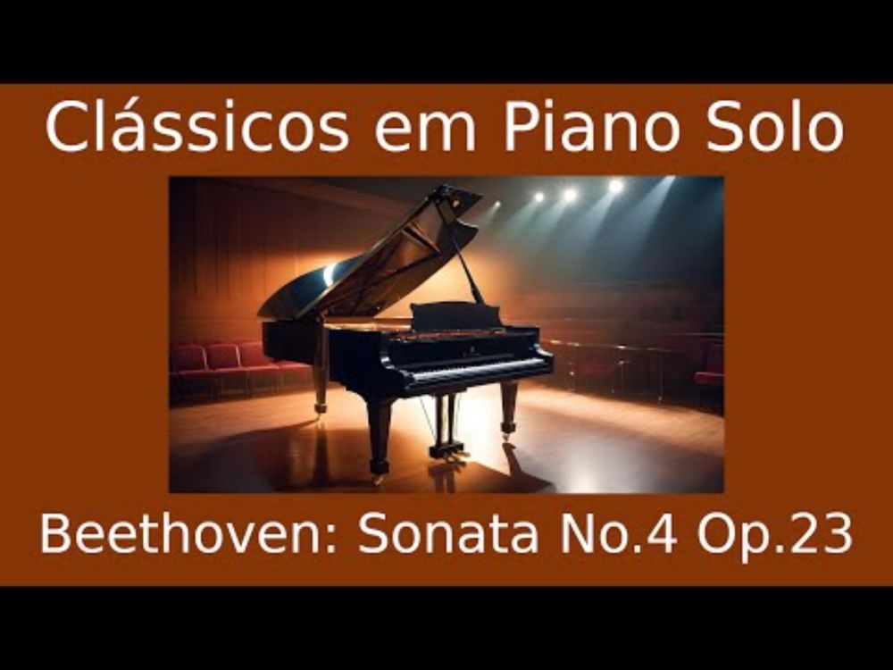 Beethoven - Sonata No. 4 em Lá Menor, Op. 23