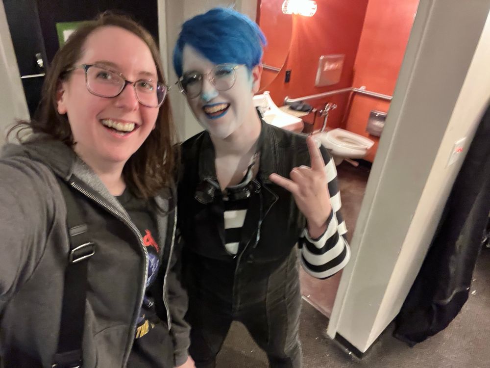 Selfie: Blurry? Check. Toilet? Check. Badass? Check. 