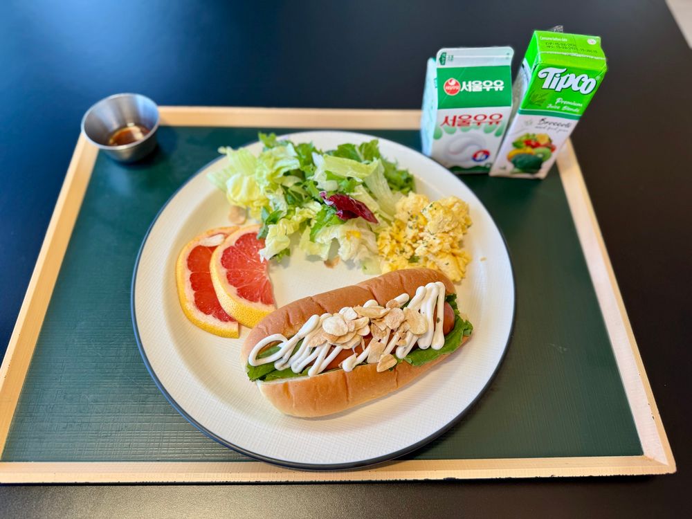 화이트갈릭핫도그