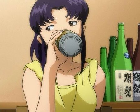 misato katsuragi from neon genesis evangelion 