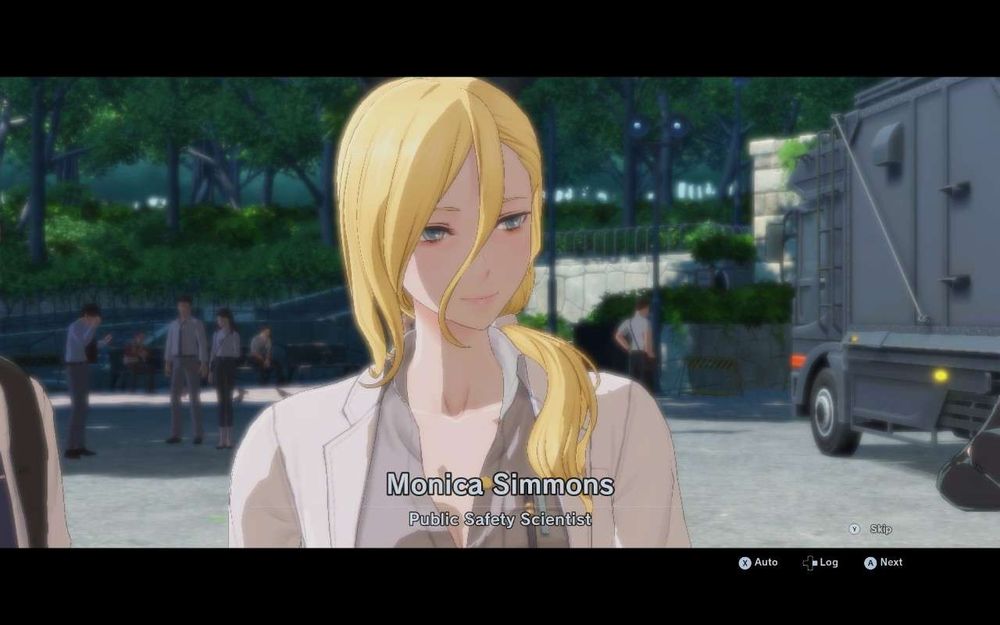 Monica Simmons from the new digimon game
