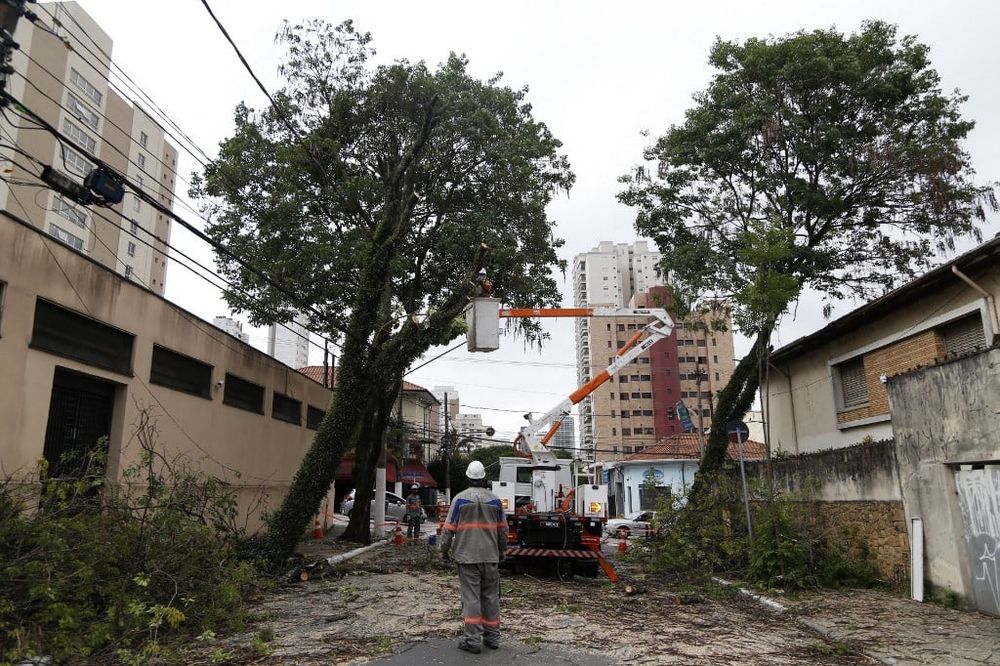 Defesa Civil emite alerta para chuva forte e ventania em São Paulo