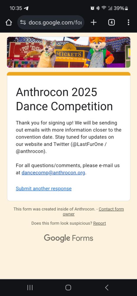 I'm all signed up for the AC Dance Comp!