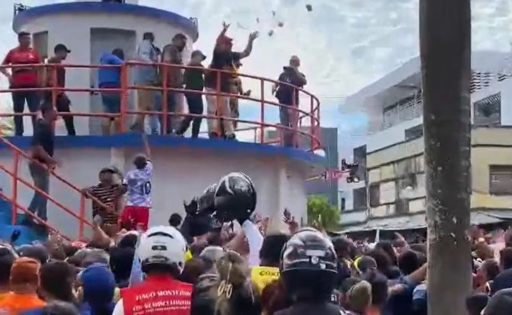 [VÍDEO] Candidato a prefeito no AM é preso após fazer 'chuva de dinheiro' - Portal 98 FM Natal