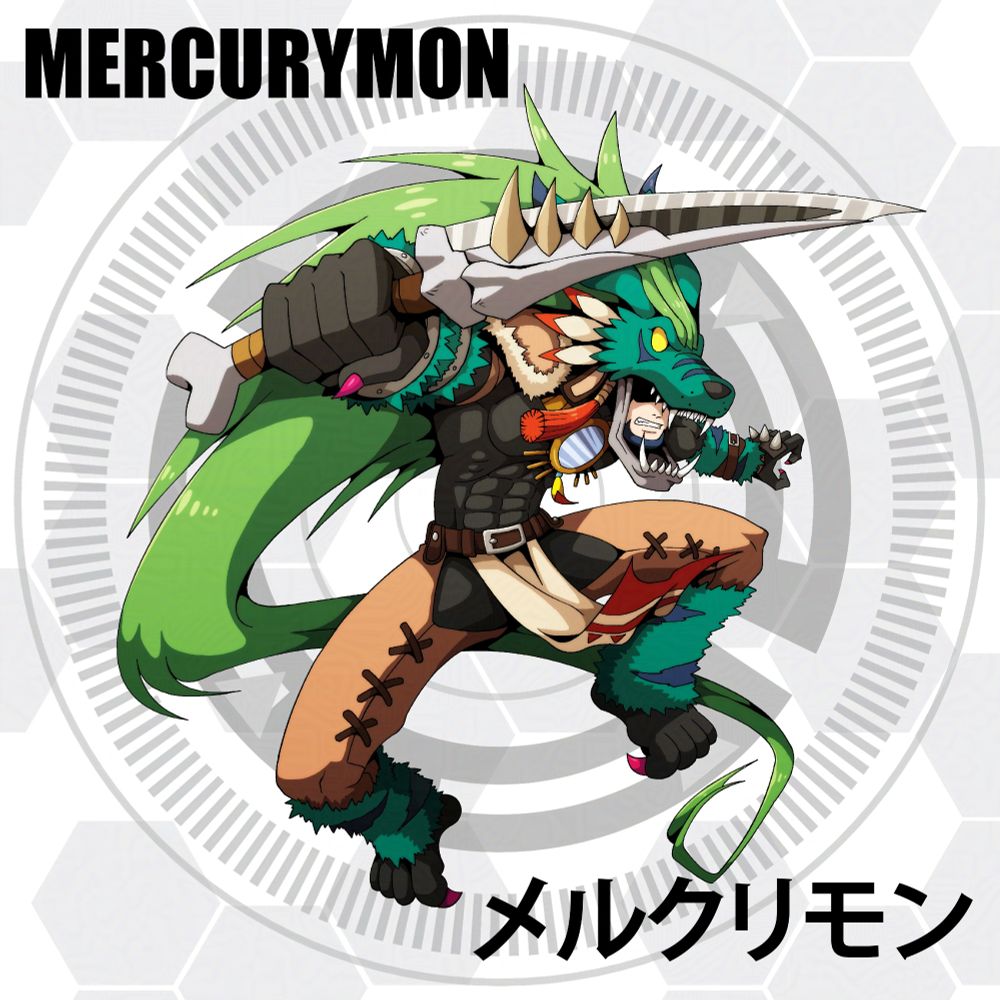 Fan Art featuring the Digimon "Mercurymon"