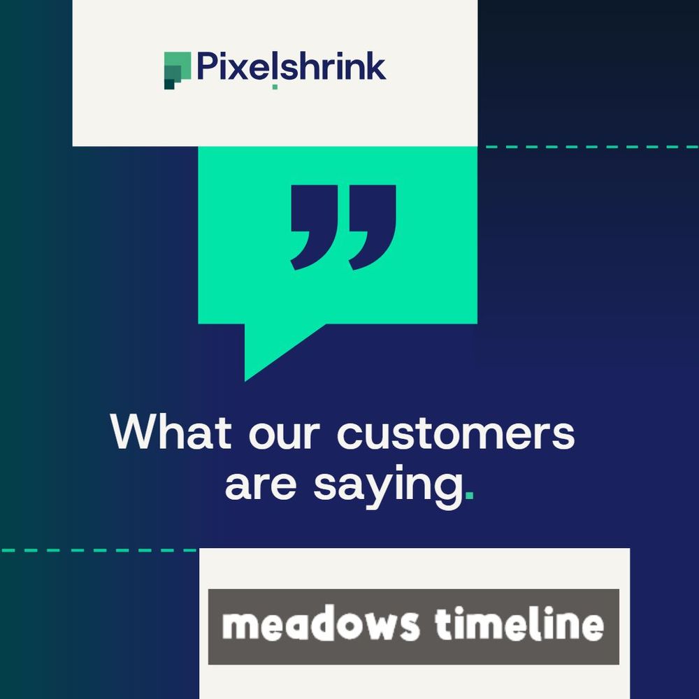 "What our customers are saying" graphic