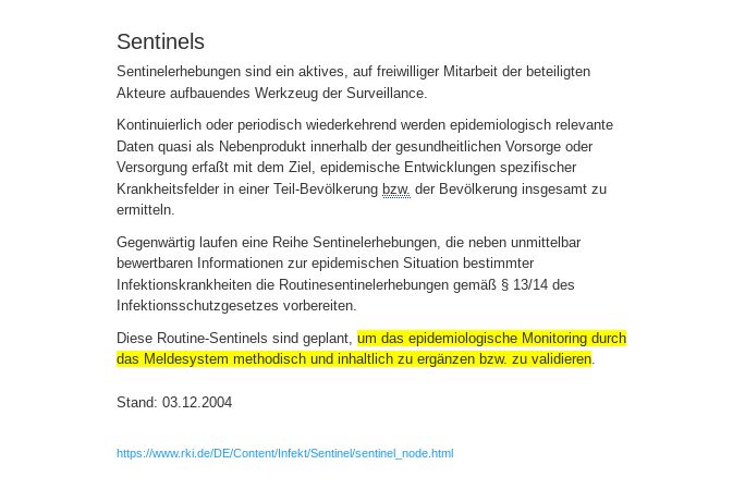 Sentinels. 'Wächterstudien' sind ein Werkzeug, 'um das epidemiologische Monitoring durch das Meldesystem methodisch und inhaltlich zu ergänzen bzw. zu validieren'. (Aus der Definition des Robert-Koch-Instituts für 'Sentinels' vom Dezember 2004.)

Was ist das für ein Verständnis von *Wächterstudie*, wenn die EINZIGE solche Studie als das FRÜHWARNsystem in Deutschland Ende März 2024 einfach abgeschaltet wurde ?? 🤦‍♀️

Und nun erfolgte eine erhebliche Reduzierung des Abwassermonitorings AMELAG mit Jahresbeginn 2025! Tatsächlich: NICHT-wissen-wollen ‼️ mit allen Mitteln. 🤬