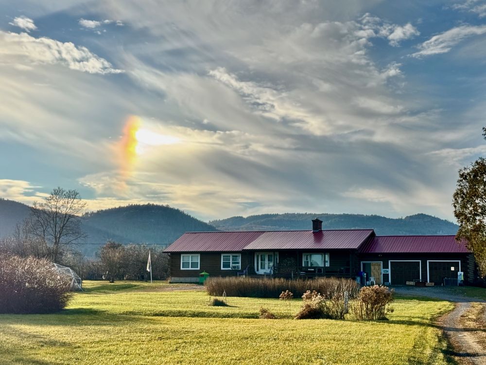 sundog & a house
