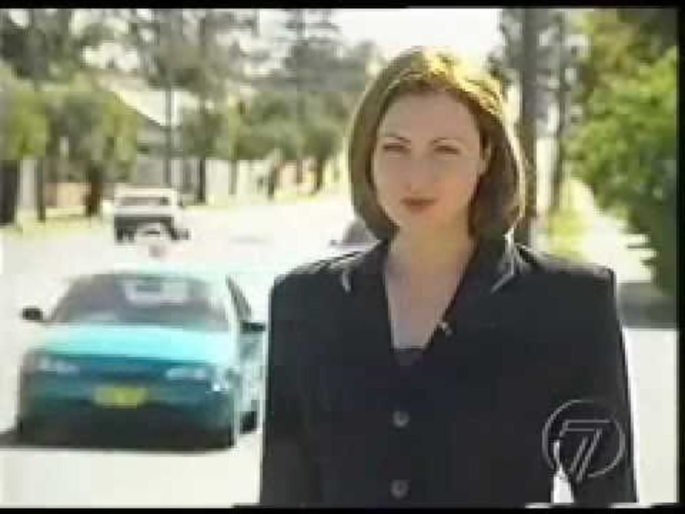 Australian News Reporter- 'Thanks Fuckwit'