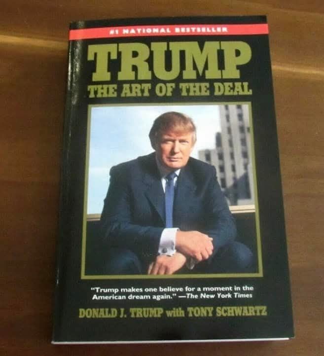 Donald Trump's Art Of The Deal.