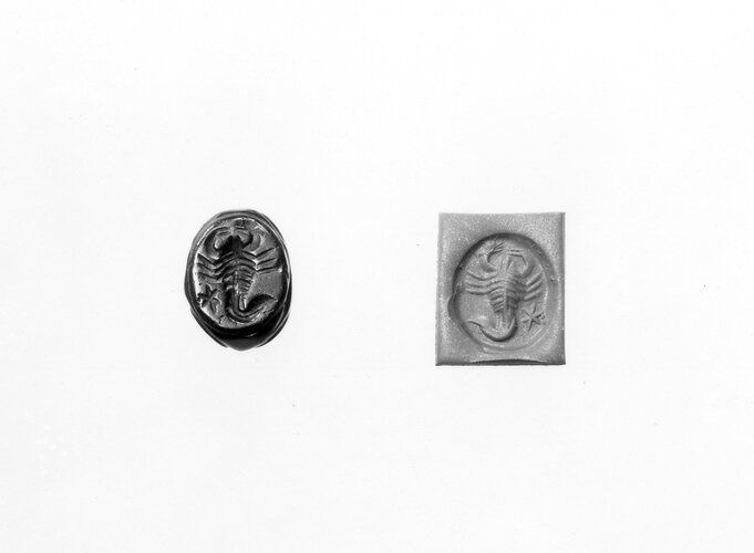 Stamp Seal: Scorpion with Star