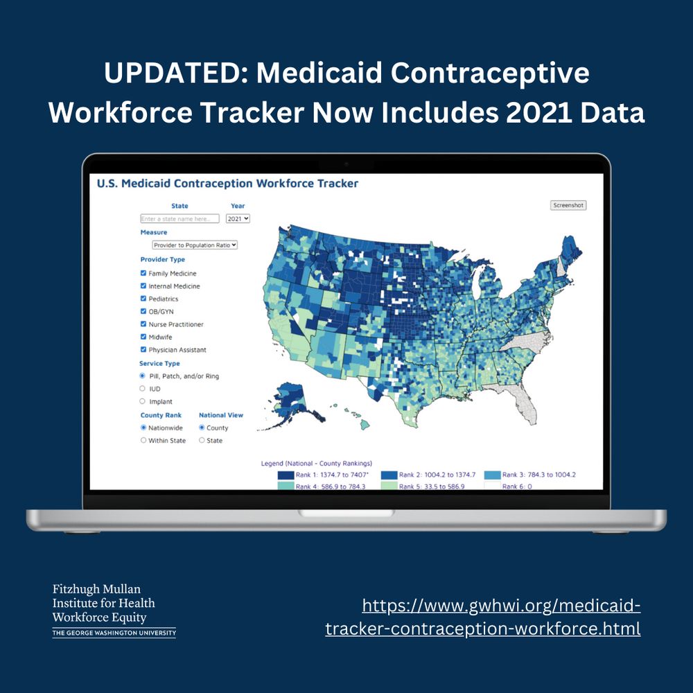 Updated: Medicaid Contraceptive Workforce Tracker now includes 2021 data
