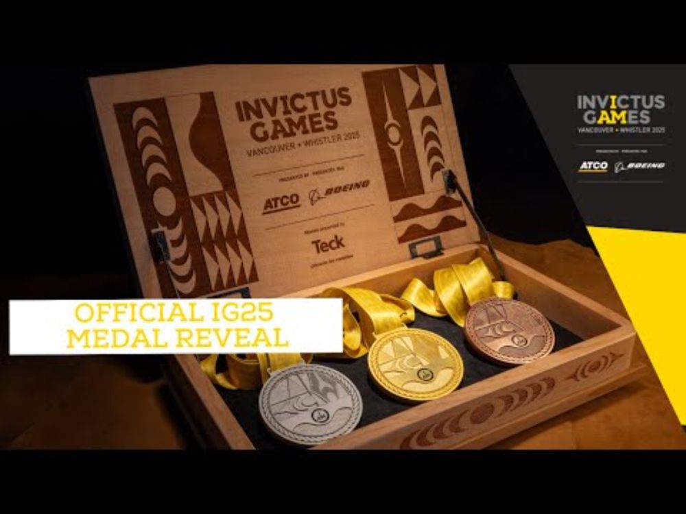 The Official Medal Reveal for the Invictus Games Vancouver Whistler 2025