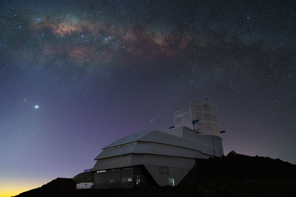 Observatoire Vera C. Rubin au sommet du Cerro Pachón. Image : Hernan Stockebrand