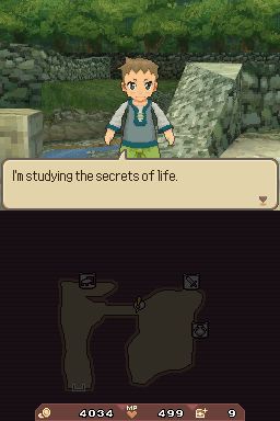 Upon talking to this child (the game is SaGa 2: Hihou Densetsu - Goddess of Destiny), he tells you that he's studying the secrets of life.