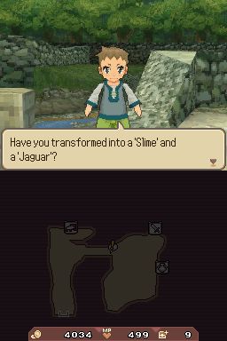 "Have you transformed into a Slime and a Jaguar?"