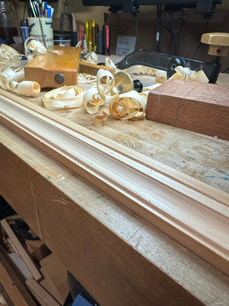 Another view before burnishing 