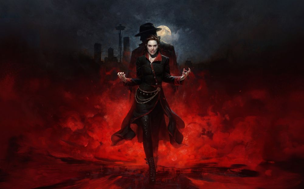 Une vampire avance vers nous avec un air très très fâché et un teint qui laisse aisément imaginer une importante carence en vitamines D voire une anémie. 