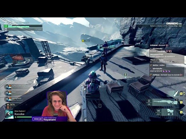 Let's Play Jump Space avec Kocobé, Ellen Replay, Perco et Noddus  🚀👩‍🚀🧑‍🚀🧑‍