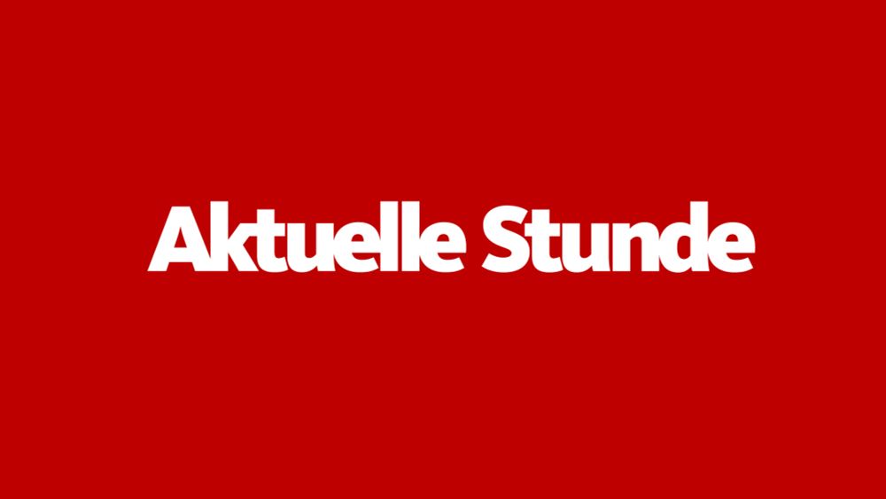 Aktuelle Stunde