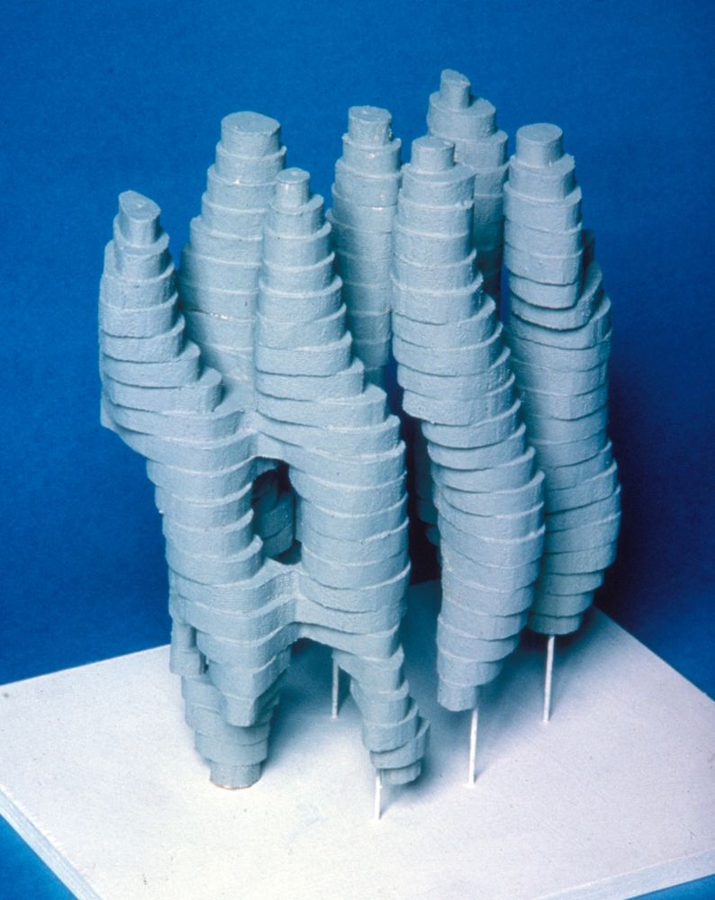 Balsawood model of bacteriorhodopsin