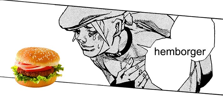 Usagi Alohaoe: "hemborger"