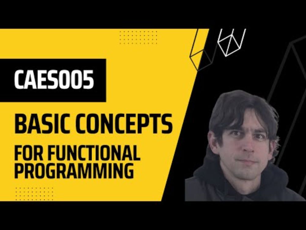 Basic concepts for functional programming