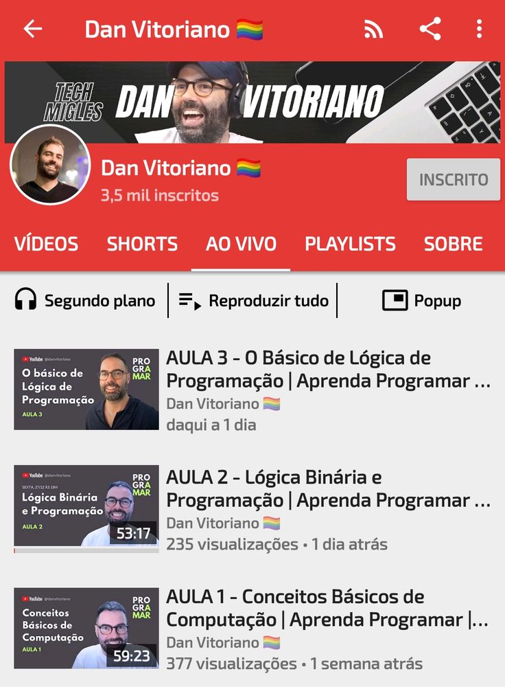 Canal de Dan Vitoriano