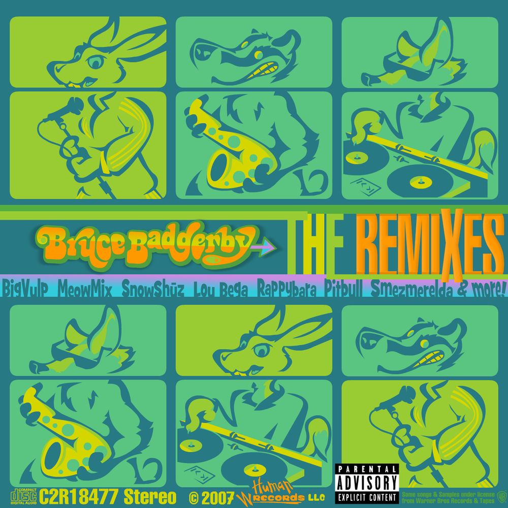 Bruce Badgerby "The Remixes" album from the height of THOSE things.