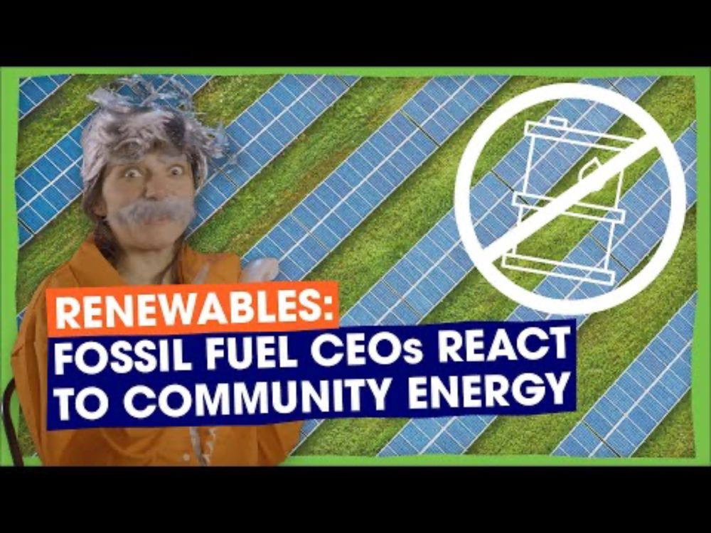 Fossil Fuel CEOs react to Community Energy!